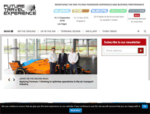 Tablet Screenshot of futuretravelexperience.com